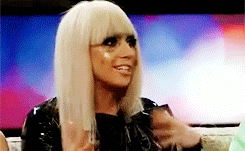 Lady Gaga GIF. Artiesten Lady gaga Gifs Griezelig Bad romance The fame monster 