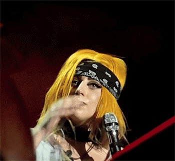 Lady Gaga GIF. Meisje Artiesten Verjaardag Lady gaga Kinderen Gifs Stefani germanotta 