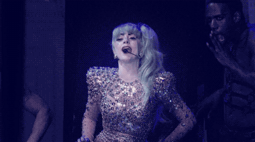 Lady Gaga GIF. Artiesten Lady gaga Gifs Hbo The monster ball tour Zo blij dat ik kon sterven 