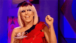 Lady Gaga GIF. Artiesten Lady gaga Gifs Griezelig Bad romance The fame monster 