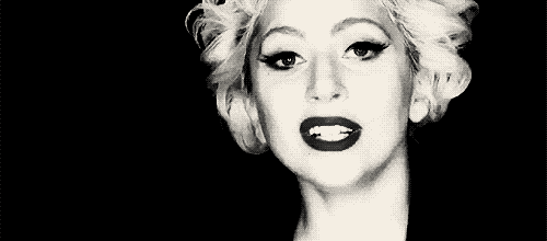 Muziek Artiesten Lady gaga Gifs vreemd 
