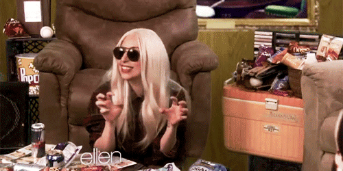 Lady Gaga GIF. Applaus Artiesten Lady gaga Goed gedaan Gifs Klap Congrats Claps 