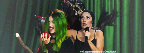 Lady Gaga GIF. Kerstmis Artiesten Lady gaga Gifs Artpop Yay 