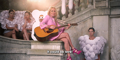 Lady Gaga GIF. Artiesten Lady gaga Gifs Oscars 2015 Julie andrews 