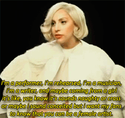 Lady Gaga GIF. Muziek Artiesten Lady gaga Gifs Knal Bad romance 
