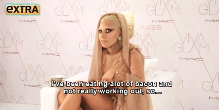 Lady Gaga GIF. Artiesten Lady gaga Gifs Mislukken Prestatie Mic Een backup danser 