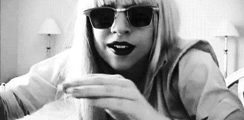 Lady Gaga GIF. Muziek Bioscoop Bang Artiesten Lady gaga Gifs Knal Mannelijk Jong Pray 