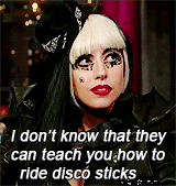 Lady Gaga GIF. Artiesten Lady gaga Gifs Reactie 