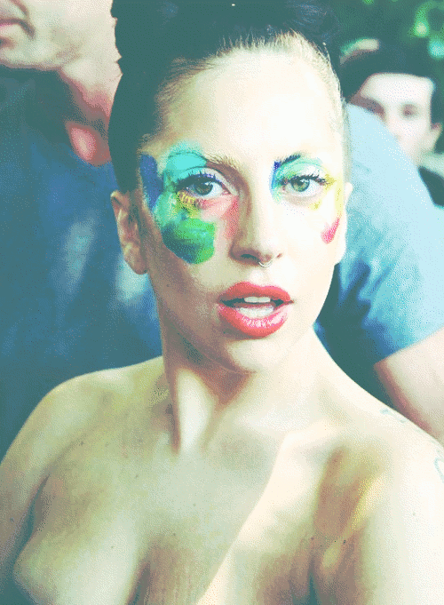 Artiesten Lady gaga Gifs muziekvideo art pop 