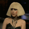 Lady Gaga GIF. Artiesten Lady gaga Gifs Hair flip 
