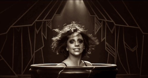 Artiesten Lady gaga Gifs reactie  amenfashion luc carl 