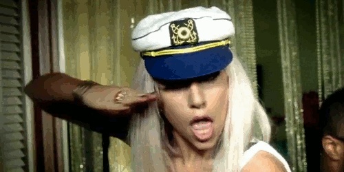 Lady Gaga GIF. Beroemdheden Artiesten Lady gaga Gifs Aura Boerka 