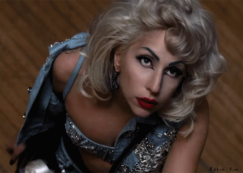 Artiesten Lady gaga Gifs omgaan trouwen met de nacht 
