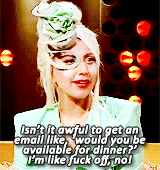 Lady Gaga GIF. Artiesten Lady gaga Gifs Snl Saturday night live 