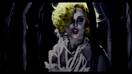 Lady Gaga GIF. Artiesten Lady gaga Gifs Opgewonden Jezus Lof 