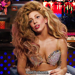 Lady Gaga GIF. Artiesten Lady gaga Gifs Reactie 