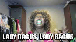 Lady Gaga GIF. Artiesten Lady gaga Gifs Griezelig Bad romance The fame monster 