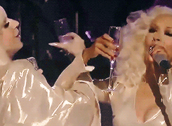 Lady Gaga GIF. Artiesten Christina aguilera Lady gaga Gifs De stem 