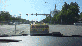 Voertuigen Lamborghini Gifs chicago bestuurder voorsteden 
