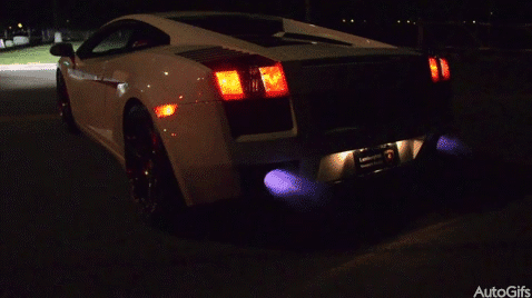 Voertuigen Auto Lamborghini Gifs auto&amp;#39;s supercar automobiel supercars terugslaan vlammen g 
