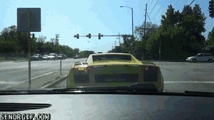 Lamborghini GIF. Voertuigen Vervoer Lamborghini Gifs Mislukken Auto&amp;#39;s Idioot Parkeerplaats 