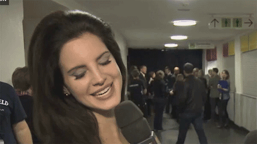 Artiesten Roken Sigaret Gifs Lana del rey zwart en wit 
