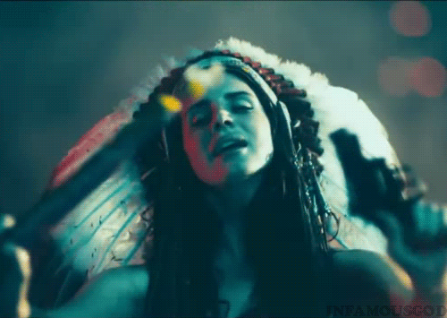 Artiesten Gifs Lana del rey zwart en wit 