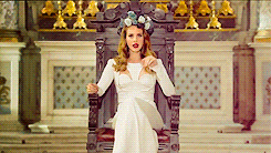 Boos Artiesten Gifs Lana del rey sarcastisch gefrustreerd sarcasme hekel aan dood gaan haha sterve 