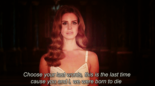 Muziek Artiesten Gifs Lana del rey teleurgesteld 