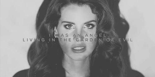 Artiesten Gifs Lana del rey zwart en wit ride 