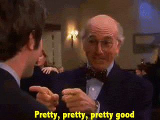 Tv Gifs Filmsterren Larry david curb your enthusiasm best goed vrij vrij vrij goed 