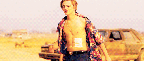 Leonardo Dicaprio GIF. Roken Leonardo dicaprio Gifs Filmsterren Zwart en wit The basketball diaries 