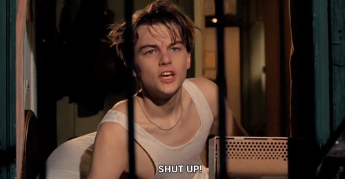 Leonardo Dicaprio GIF. Leonardo dicaprio Gifs Filmsterren Hou je bek The basketball diaries 