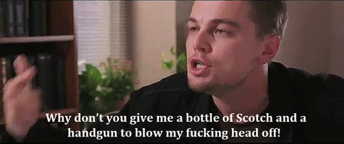 Leonardo Dicaprio GIF. Dronken Leonardo dicaprio Gifs Filmsterren 