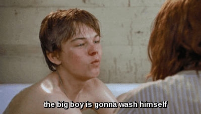 Leonardo Dicaprio GIF. Leonardo dicaprio Gifs Filmsterren Schouderophalen Revolutionary road 