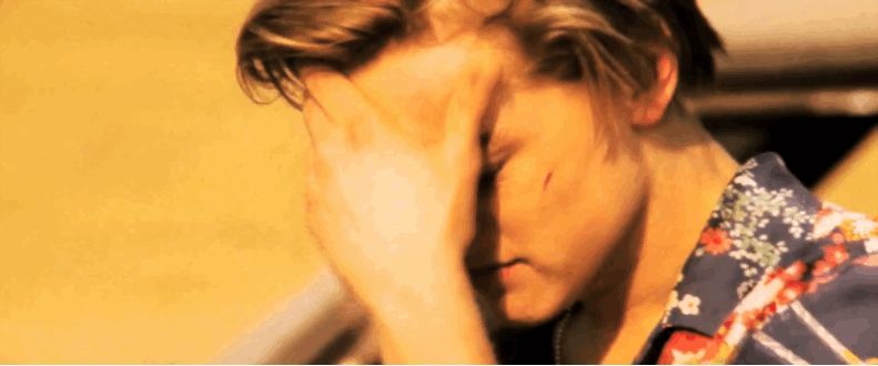 Leonardo Dicaprio GIF. Bioscoop Leonardo dicaprio Gifs Filmsterren The beach 
