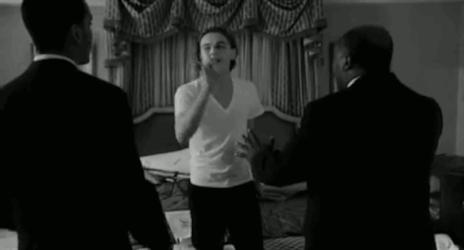 Leonardo Dicaprio GIF. Dronken Leonardo dicaprio Gifs Filmsterren 