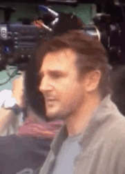 Liam Neeson GIF. Bioscoop Gifs Filmsterren Liam neeson Ernstig 