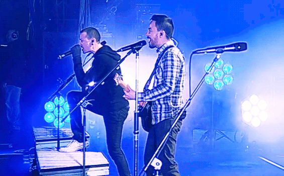 Bioscoop Artiesten Linkin park Gifs kruipen 