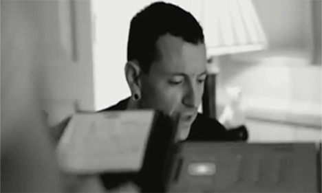 Artiesten Linkin park Gifs Joseph Hahn 