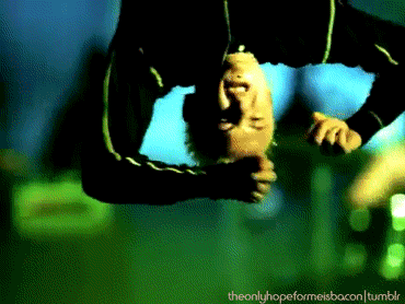 Artiesten Linkin park Gifs Chester Bennington punten van het gezag 