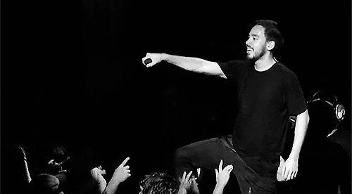 Interview Artiesten dave Linkin park Baseball Gezicht Gifs foto Mike Shinoda Phoenix Joseph Hahn 