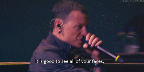 Artiesten Linkin park Gifs Chester Bennington jojinella 