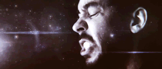 Artiesten Linkin park Gifs Chester Bennington punten van het gezag 