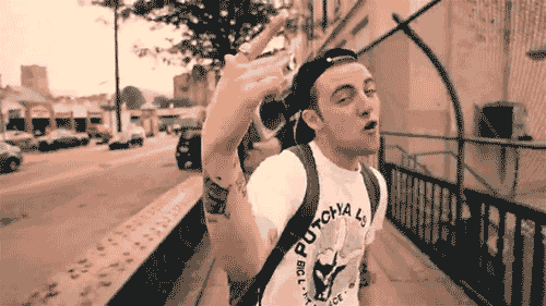 Artiesten Gifs Mac miller 