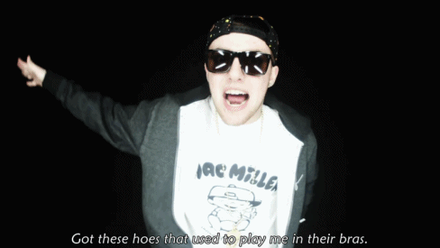 Artiesten Gifs Mac miller opscheppen 