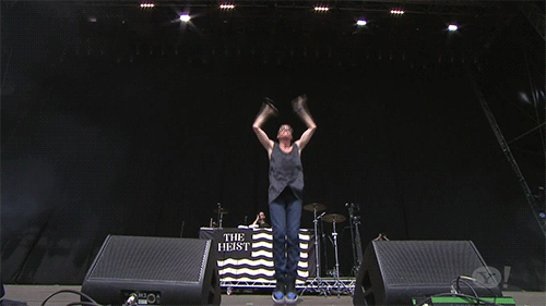Artiesten Gifs Macklemore vrolijke muziek thrift shop 
