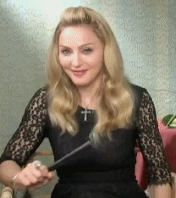 Madonna GIF. Dansen Artiesten Madonna Gifs Glimlachen Music Open your heart 