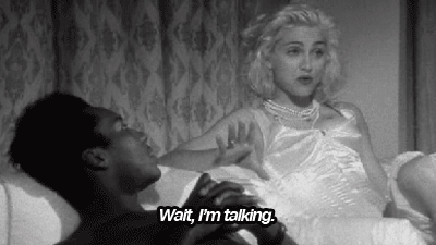 Boos Artiesten Madonna Gifs stoppen hou je mond 