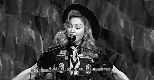 Dansen Artiesten Britney spears Christina aguilera Madonna Gifs VMAs het zingen 